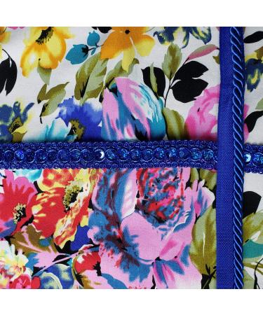 Royal Blue Trish Sequin Metallic Braid Trim - 20 Yard Cut | Shop Trims by the Yard - Buy Online on GoSupps.com