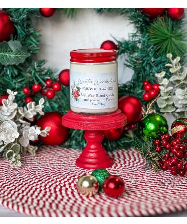 Christmas Candle & Soap Gift Set | 8oz Soy Blend Scented Candles | Made in the USA | Holiday Box - Perfect Holiday Gifts - Buy Online on GoSupps.com