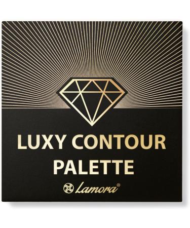 Contour Palette Makeup Powder Kit - With Mirror For Light To Medium Dark Skin - 4 Highly Pigmented Matte Colors For Contouring And Highlighting - Vegan Cruelty Free And Hypoallergenic - Buy Online on GoSupps.com