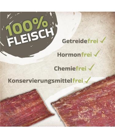 Natural Beef Jerky for Dogs (1kg) - Protein-Rich Premium Dog Snack | Dental Care Treats - Buy Online on GoSupps.com