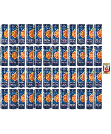 Italian Gourmet E.R. San Benedetto Energy Drink Super Boost 48 Energy Drinks with Taurine Caffeine and B Vitamins Disposable Box 250 ml + Polpa di Pomodoro Italian Gourmet Polpa di Pomodoro 400 g
