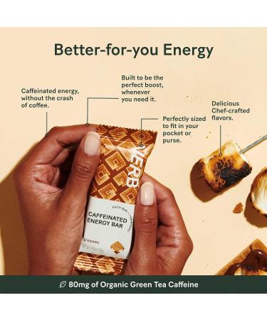 Verb Energy - Variety Pack Caffeinated Snack Bars - 110-Calorie Low Sugar Energy Bar - Nutrition Bars - Vegan Snacks - Gluten Free Breakfast Bars with Organic Green Tea 26g (Pack of 16) Variety Pack -16pk 16 Count (Pack of 1) - Buy Online on GoSupps.com