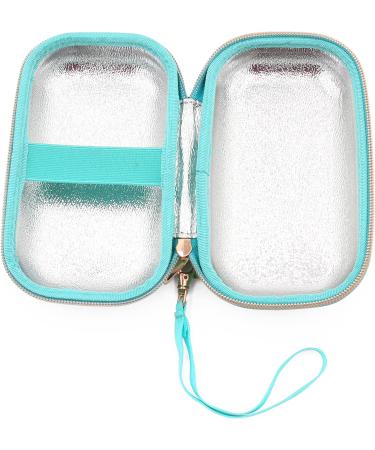 CASEMATIX Turquoise Asthma Inhaler Case for Travel Fits Spacer Mask and Accessories Case Only - Buy Online on GoSupps.com