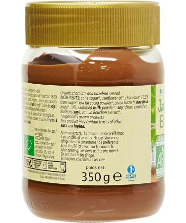 Jardin Bio tic Chocolate Hazelnut Spread 350g - Buy Online on GoSupps.com