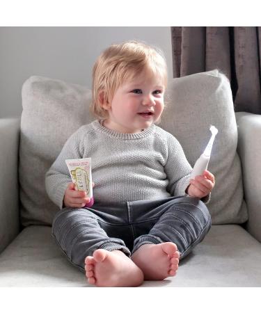 Jack N' Jill Kids Tickle Tooth Electric Toothbrush with Extra Soft Bristles & Replacement Heads - Buy Online on GoSupps.com