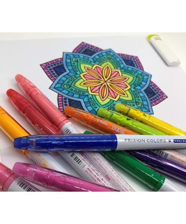 KTDY Pilot FriXion Colors Erasable Markers 24 Color Set with Pouch - Black, Red, Blue, Green, and More - Buy Online on GoSupps.com
