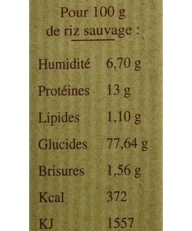 CHEROKEE RIVER Wild Rice 180g - Buy Online on GoSupps.com