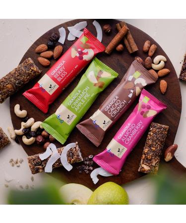  FOODIN FOODIN 12 Pack Cereal Bars Nut Mix Candy & Snacks 100% Organic Gluten Free & Dairy Free for Healthy Snacks - Chocolate Cocoa Crunch (12 X - Buy Online on GoSupps.com