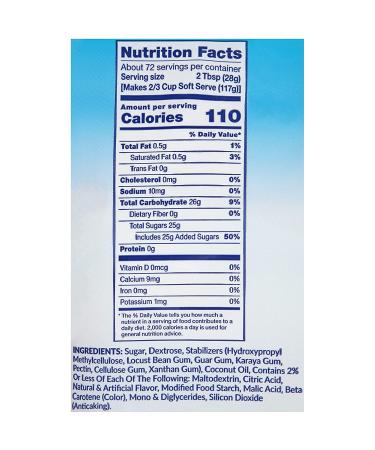 By The Cup Mood Spoons with Dole Pineapple Lactose-Free Soft Serve Mix 4.40 lb Bag - Buy Online on GoSupps.com