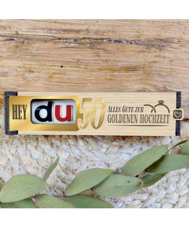 Golden Wedding Gifts - Premium Chocolate Bar Gift Box with Duplo | Unique Celebration Ideas & Decorations - Buy Online on GoSupps.com