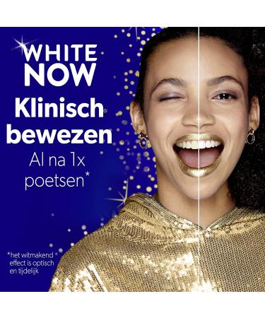 Prodent White Now Gold Toothpaste Value Pack - 12 x 75ml | Whiten & Brighten Teeth - International Shipping Available - Buy Online on GoSupps.com