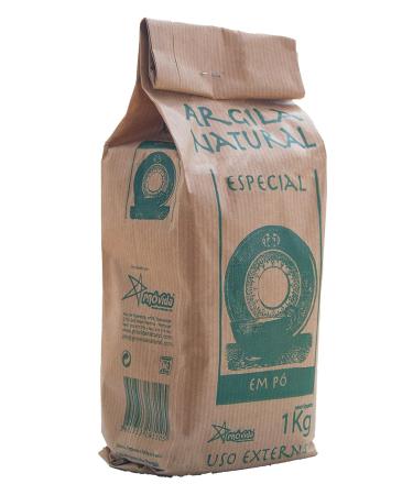 Provida Argila Natural Em P - French Green Clay Powder for Masks & Peels | 100% Natural | 1 kg - Buy Online on GoSupps.com