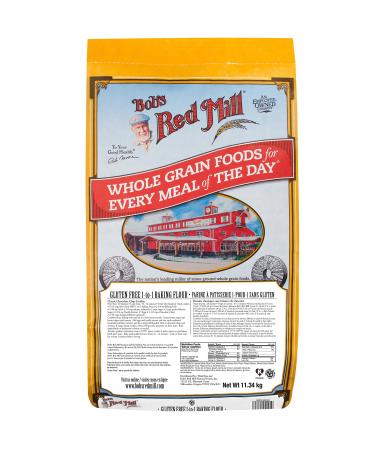 Bob's Red Mill Gluten Free 1-to-1 Baking Flour 11.34 Kilogram 11.34 kg (Pack of 1)