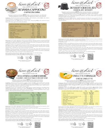 Sac complet Line diet 7 jours option: MIX B. 28 sachets de prot ines pendant une semaine sans sucres ni glucides. - Buy Online on GoSupps.com
