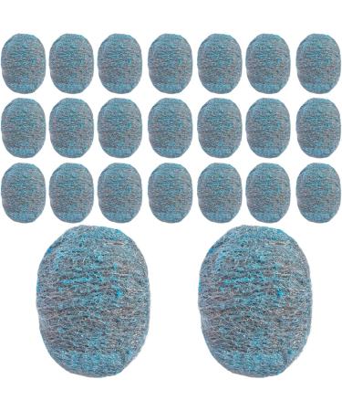 30PCS Steel Wool Pads Effective Cleaning Wire Wool Scrubber Reusable Dish Scrubber Absorbent & Rich Foam Steel Wool Soap Pads for Household Cleaning Kitchen Dishes & Metal Grills - Buy Online on GoSupps.com