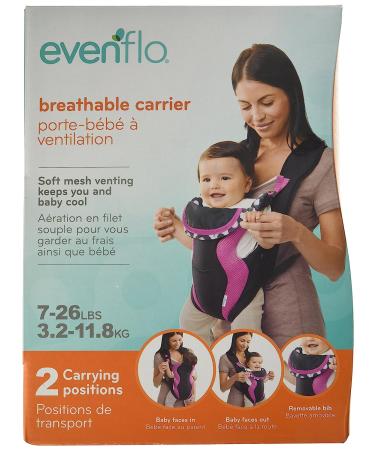 Evenflo Breathe Soft Carrier Marianna - Discontinued by Manufacturer | 3.38x8.25x11.25 Inch - Buy Online on GoSupps.com
