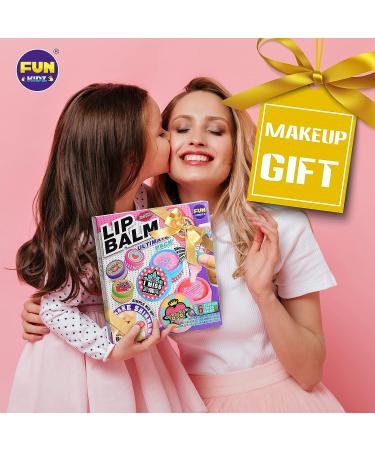 Girls All Natural Lip Balm Kit - FunKidz Lip Gloss Making Science Lab | Ages 8-10 10-12 Girls Makeup Gift - Buy Online on GoSupps.com