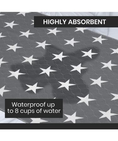 Large Reusable Incontinence Bed Pad 52 x 34 - Waterproof Mattress Protector for Seniors, Kids, Hospitals & Pets - Buy Online on GoSupps.com
