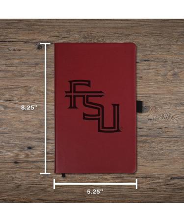 NCAA Florida State Seminoles Laser-Engraved Color Notepad 5.25 x 8.25 - Team Color - Buy Online on GoSupps.com