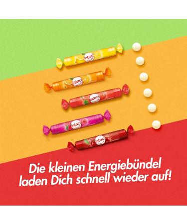 Intact Glucose Candy - Vegan Peach Flavor (15 x 40g) Multipack | 100% Natural Energy Boost - Buy Online on GoSupps.com