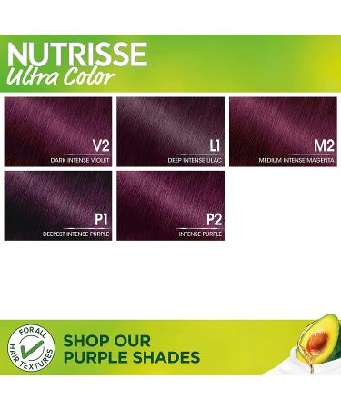 Garnier Nutrisse Ultra Color V2 Dark Intense Violet Hair Dye 2-Pack - Buy Online on GoSupps.com