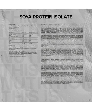 Bulk Soya Protein Isolate Powder Vegan Protein Shake Chocolate 1 kg Chocolate 1kg - Buy Online on GoSupps.com