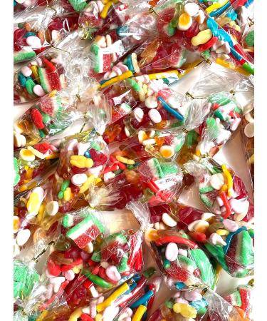 Reward Boards UK 100% HALAL Sweet Cones Pre Filled Candy Cones for Unisex Party Bag Filler with Assorted Sweets (100% Halal) (10 x Cones) - Buy Online on GoSupps.com