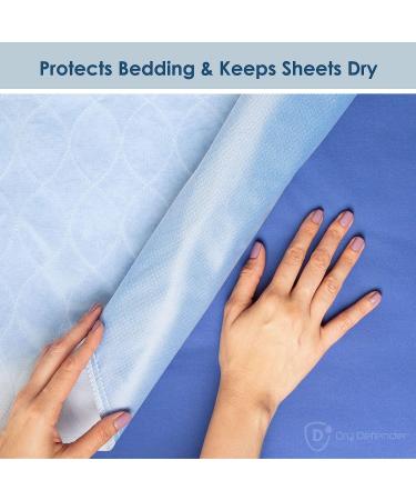 Dry Defender Waterproof Bed Pads for Incontinence - Absorbent Washable Underpad - Mattress Pads for Kids or Adults - Flat  24x36 Inch (Pack of 3) 24x36 Inch (Pack of 3) Bed Pads - Buy Online on GoSupps.com
