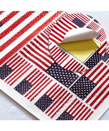 CANTENDO 3-Pack Reflective U.S. Flag Decal Set - Waterproof Vinyl Car Stickers (12 x 8.5 Inch) - Buy Online on GoSupps.com