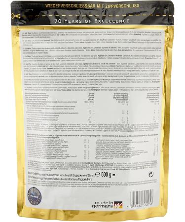 Weider Gold Whey Bag Double Pack (2 x 500g) Vanilla - Premium 1kg Protein for Muscle Building International Shipping Available - Buy Online on GoSupps.com