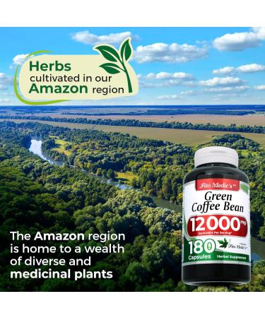 FITO MEDIC'S Lab | Green Coffee Bean Extract Capsules |180 Capsules | Ultra high Absorption. - Buy Online on GoSupps.com