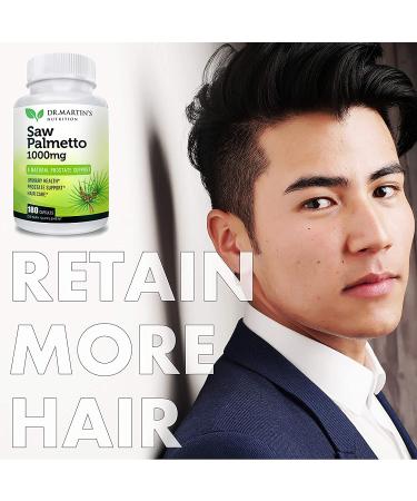 USA Grown Saw Palmetto Capsules - Prostate & Hair Health Support - 180 Count - Buy Online on GoSupps.com
