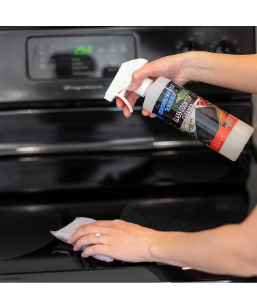 Absolutely Clean Ceramic & Glasstop Oven Cleaner - Fume-Free, Scratch-Free, Streak-Free - Powerful Natural Enzymes - USA Made (16 oz) - Buy Online on GoSupps.com