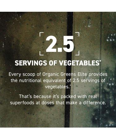 Kaged Organic Greens Elite Superfood and Greens Powder with Apple Cider Vinegar Adaptogen Prebiotics Vitamins & Minerals Berry 30 Servings Berry (Elite) - Buy Online on GoSupps.com