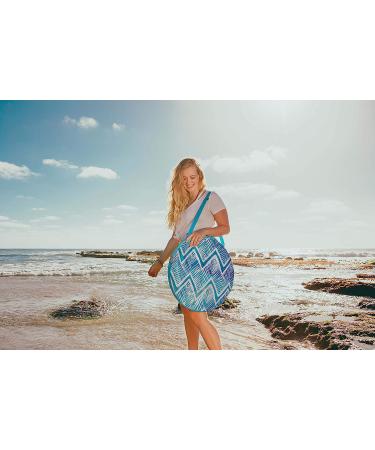 ONIVA Watercolor Chevron Pop-Up Blanket | Picnic Time Brand - Buy Online on GoSupps.com