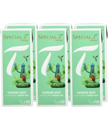 SPECIAL.T by Nestl Intense Mint Green Tea - Box of 10 Capsules - 25g - Buy Online on GoSupps.com