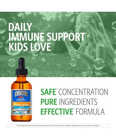 Sovereign Silver Kids Immune Support â€“ Bio-Active Silver Hydrosol 2 fl oz (10 PPM) | Ages 4+ - Buy Online on GoSupps.com