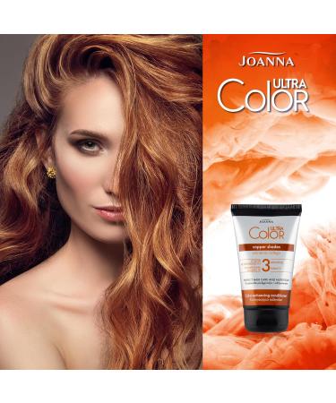 Joanna Ultra Color Conditioner - Color Protection for Red & Copper Hair - Moisturizing & Refreshing - 100ml - Buy Online on GoSupps.com