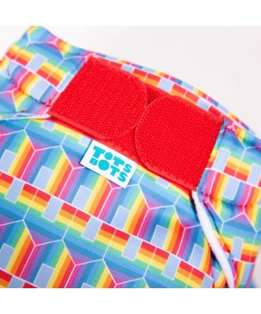 TotsBots Reusable Swim Nappy - Pool Safe, Easy On & Off - Eco-Friendly UK Made - Hit The Hut (Size 2 20-35lbs) - Buy Online on GoSupps.com