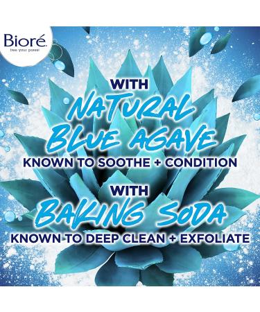 Bior Daily Blue Agave + Baking Soda Balancing Pore Cleanser 6.77 fl oz - Gentle Exfoliating Liquid Cleanser for Combination Skin - Buy Online on GoSupps.com
