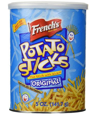 French's, Potato Sticks, Original, 5oz Canister (Pack of 3)