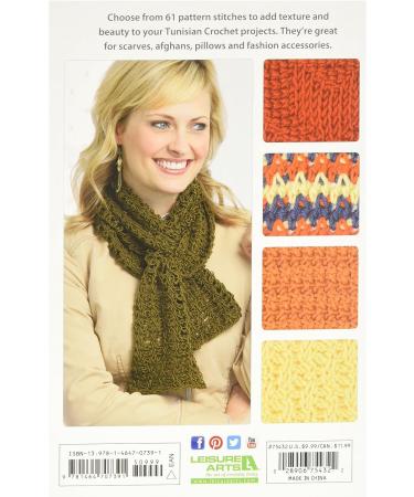 Leisure Arts Tunisian Crochet Stitch Guide - Ultimate Tutorial for Beginners & Experts - Buy Online on GoSupps.com