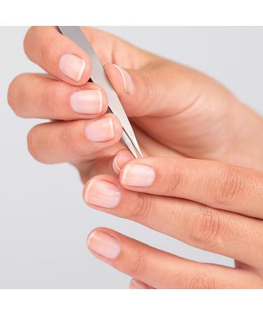 Buy REMOS Splinter Tweezers - Stainless Steel INOX Rustproof 9.5 cm - Precision Fine Tip for Splinter Removal - Buy Online on GoSupps.com