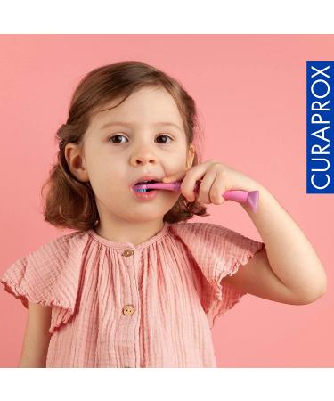 Curaprox Kids CK 4260 Baby Toothbrush (3 Pack) - Extra Soft Bristles for Children - Buy Online on GoSupps.com