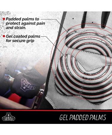 Bear Grips Weight Lifting Gloves for Men & Women - Full Finger - Medium Black | Compression Gym Gloves for Weightlifting & Exercise - Buy Online on GoSupps.com