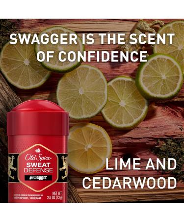 Old Spice Antiperspirant and Deodorant for Men 24/7 Sweat and Odor Protection Soft Solid Swagger with Cedarwood Scent 2.6 oz (Pack of 2) - Buy Online on GoSupps.com