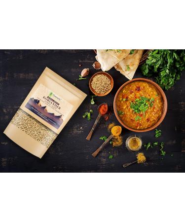 Gourmetia Coriander Seeds Whole 500g | 100% Natural & Traditionally Cultivated Coriander - Buy Online on GoSupps.com