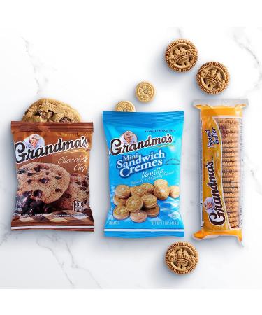 Grandma's Chocolate Chip Cookies 2.5 oz (Pack of 60) - Bulk Soft Baked Treats - Buy Online on GoSupps.com