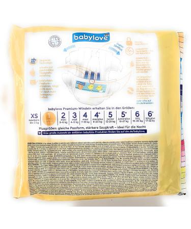 Buy Babylove Premium Extra Soft Diapers Size 1 (28 Pieces) for Newborns 2-5kg - Worldwide Shipping - Buy Online on GoSupps.com