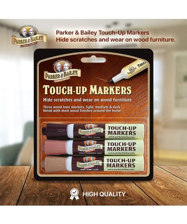Parker & Bailey Touch-Up Markers for Furniture Scratch Repair and Wood Floor Remover - Buy Online on GoSupps.com
